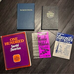 Assorted Vintage Hymnal & Songbook Collection